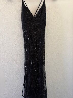 knee length dresses for ladies Glam Diva Rhinestone Mesh Bodycon Mini Dress